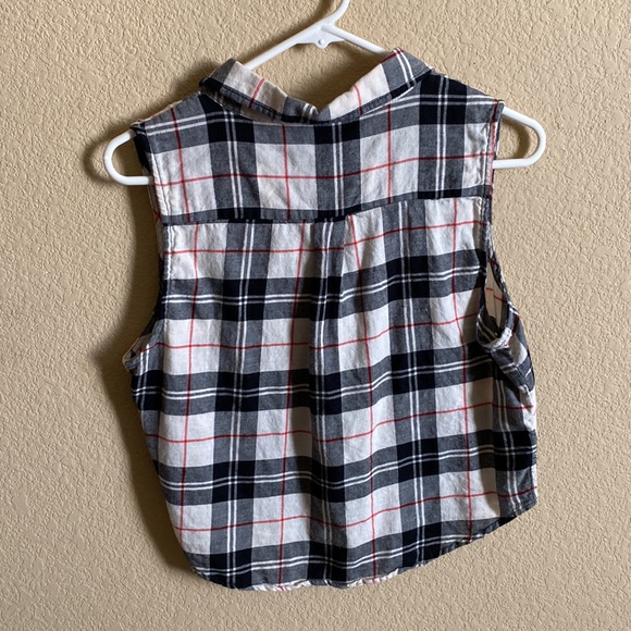 Plaid crop top - Picture 3 of 3